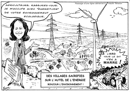 Halte aux &eacute;oliennes - S&eacute;gol&egrave;ne Royal 