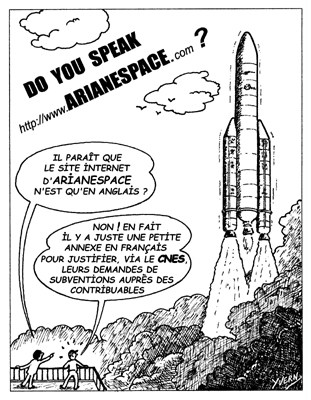 Do you  speak Arianespace