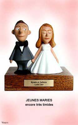 Figurine de mari&eacute;s