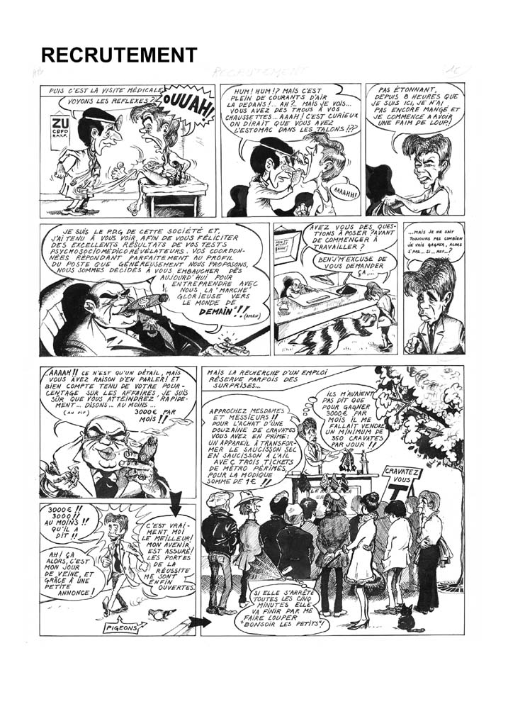 P&ocirc;le Emploi  Humour