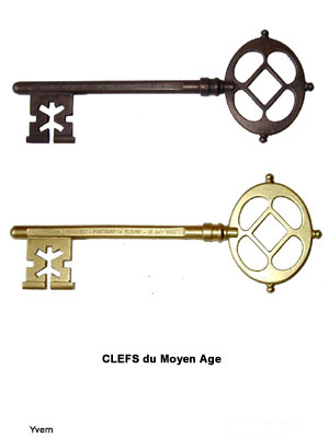 Troph&eacute;e Clefs de la Ville cr&eacute;ation originale pour une Mairie